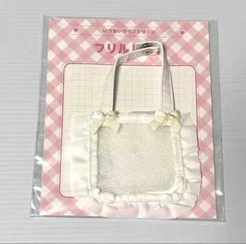 이츠누이 프릴 토트 화이트