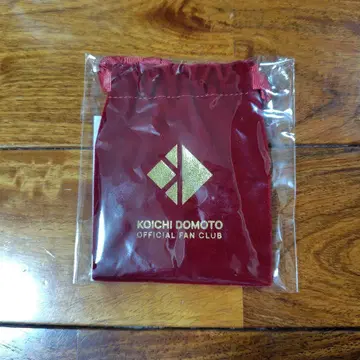 KOICHI DOMOTO 공식 팬클럽 굿즈 복조리만(빨간색)