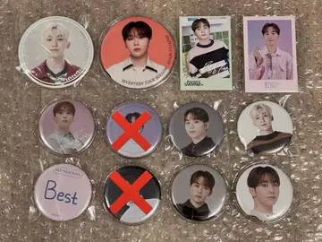 SEVENTEEN 승관 캔뱃지 묶음 판매 뮤지엄 카페
