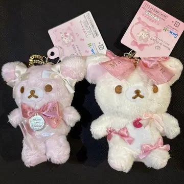 메종 드 플뢰르 백참 코리락쿠마 곰 봉제 인형