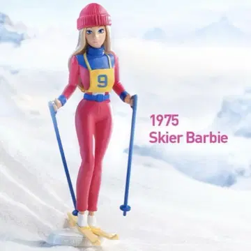 POP MART 팝마트 1975 Skier Barbie