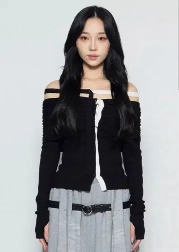 theredthread S bicolor shirred knit
