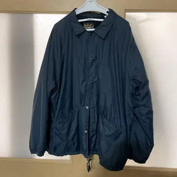 AUBURN SPORTSWEAR 네이비 나일론 자켓