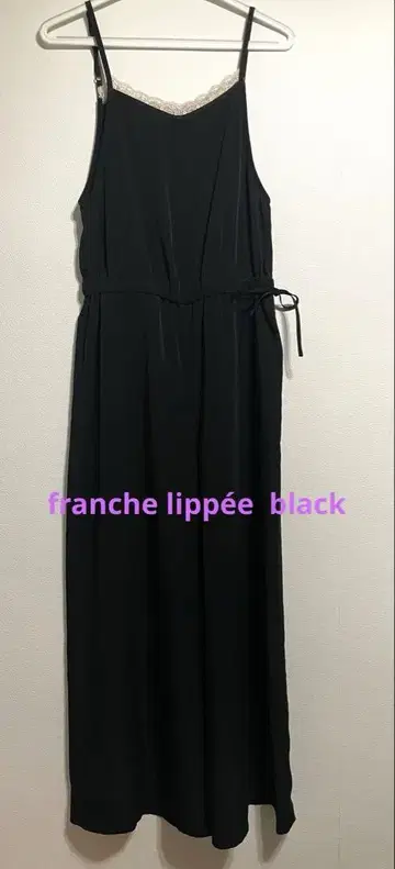 [ 익명 배송 ] 프랑슈리페 올인원 레이스 살로펫 블랙