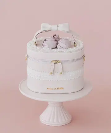 Maison de FLEUR 기념일 케이크 백 핑크 완판템