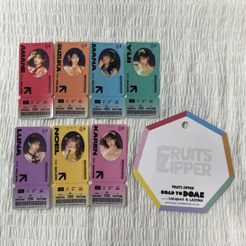 FRUITS ZIPPER ROAD TO PONE 티켓 스티커