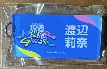 히나타자카46 MONSTER GROOVE 네임 아크릴 키링 와타나베 리나