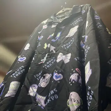 TRAVAS TOKYO 올 패턴 오픈 셔츠