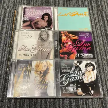 레어 DJ TOMIKEN [ LUV GAME MIX CD ] 세트 R&B