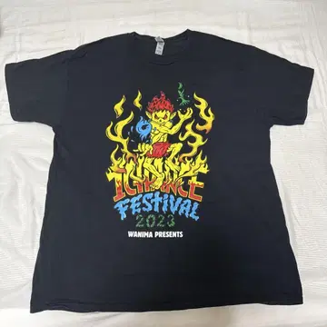 ICHIANCE FESTIVAL 2023 T셔츠 WANIMA