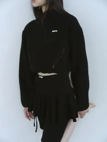 Flare Mini Skirt rosarymoon 스커트