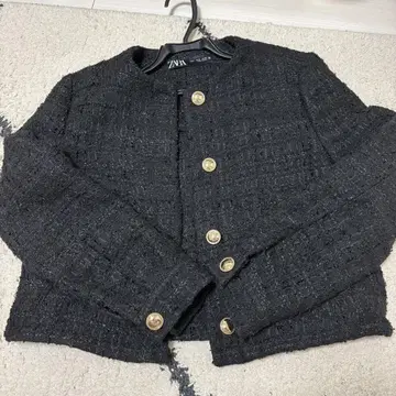 ZARA 노카라 자켓 블랙 S 사이즈