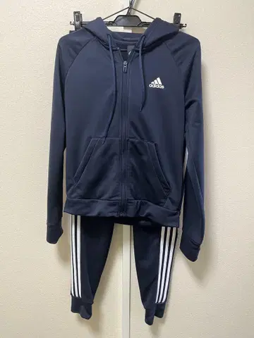 adidas 네이비 저지 세트 S 사이즈