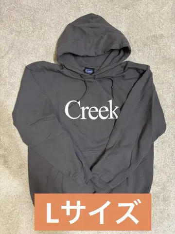 Creek angler's device 후드티 차콜 L사이즈