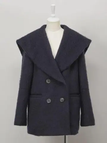 Mohair Shaggy Short Coat rosarymoon