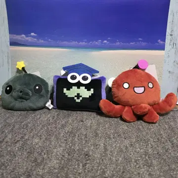 교육 방송 봉제 인형 패스 케이스 전종 세트
