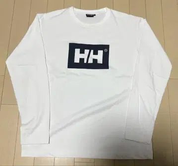 HELLY HANSEN 화이트 긴팔 롱 T M