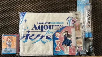 Aqours finale 응원봉&타월 세트