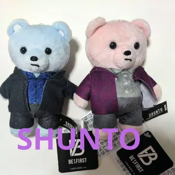 SHUNTO 곰 봉제 인형 2체 세트