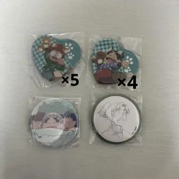 닌타마 원화 캔뱃지 젠포지 잇사쿠/난자 란타로 신베에/백면상 란키리신