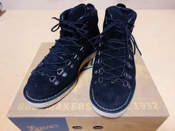 Danner 블랙 스웨이드 워크 부츠
