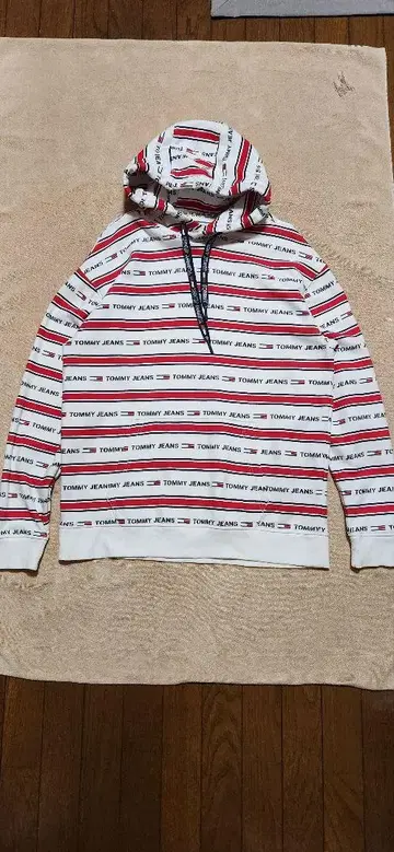 TOMMY HILFIGER TOMMY JEANS 후드티 화이트 L