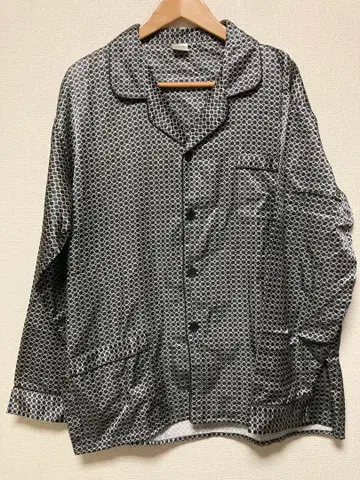 유로 구제 의류 ENRICO MORI 파자마 셔츠 새틴