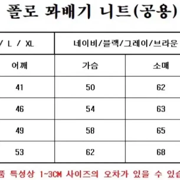 무료배송/정품)새상품 폴로 꽈배기 라운드 니트 3가지컬러
