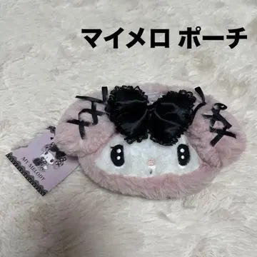 산리오 심야 마이멜로디 미니 하트 지퍼 파우치 새상품 택 포함