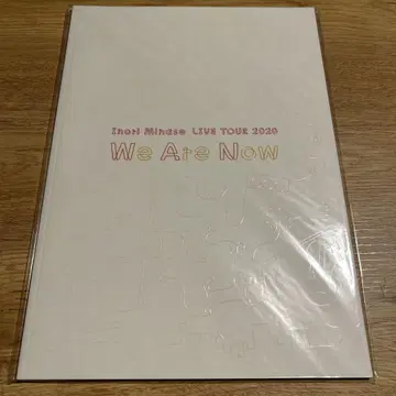 미나세 이노리 LIVE TOUR 2020 We Are Now 팜플렛