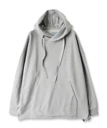 Dulcamara 캥거루 후드티 멜란지 그레이