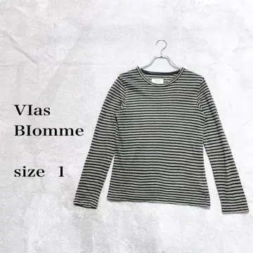 Vlas Blomme 라스블라보더 긴팔T셔츠 브라운 사이즈1(M)
