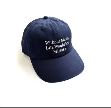 니체 코튼 캡 Washed Navy