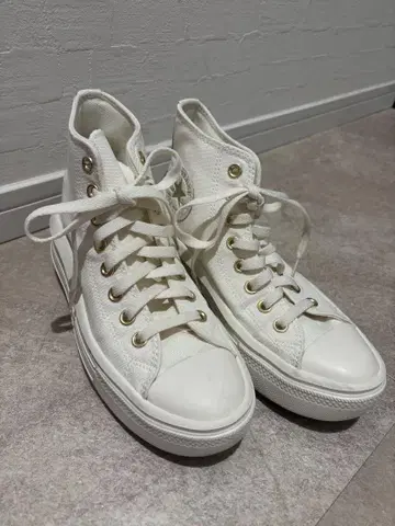 CONVERSE ALL STAR 한국 화이트 스니커즈