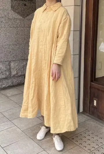nest Robe 개더 칼라 원피스