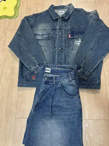 King Logo Vintage Denim Jacket SETUP