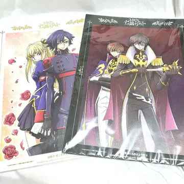 코드기어스 망국의 아키토 특전 아트 보드 2점 묶음 판매