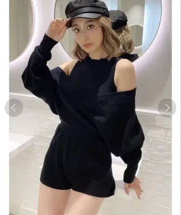 GYDA 레이어드 니트 올인원