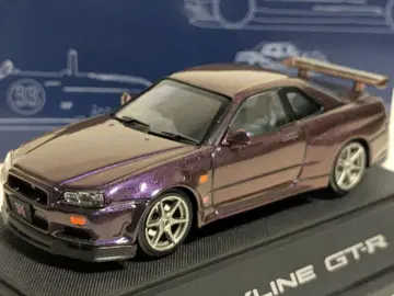 레어 SKYLINE GT-R R34 MAGIC PURPLE 마죠라
