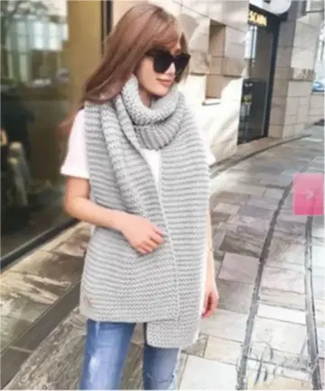니트 머플러 프레임 참