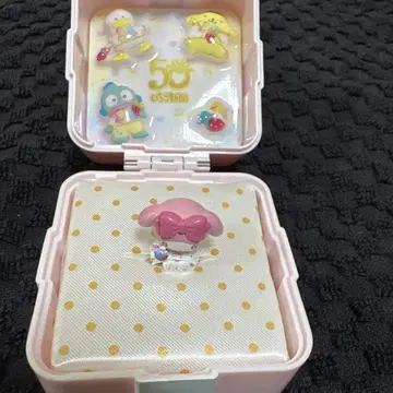 산리오 마이멜로디 50주년 유메큥 반지 BOX 반지