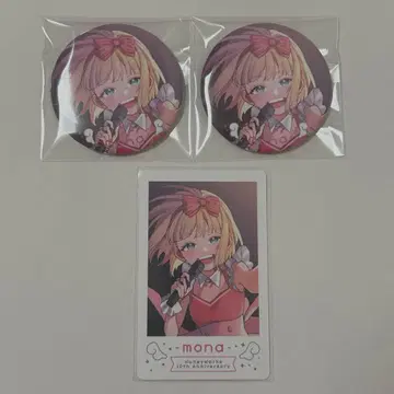 [ HoneyWorks ] 나루미 모나 mona 캔뱃지 불굴의 아이돌