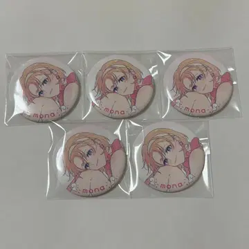 [ HoneyWorks ] 나루미 모나 mona 캔뱃지 초절정 귀여움