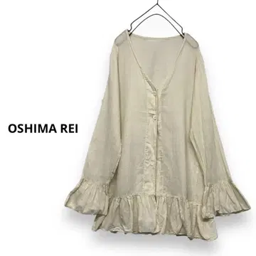 바닥 튜닉 블라우스 가디건 OSHIMA REI KIN