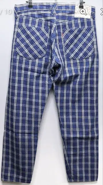 새상품급!? evisu #5500 체크 데님 팬츠 yamane 도락