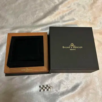 보메 메르시에 손목시계 빈 박스 시계 부품 포함