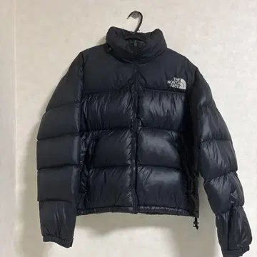 90s THE NORTH FACE 블랙 다운 자켓 M