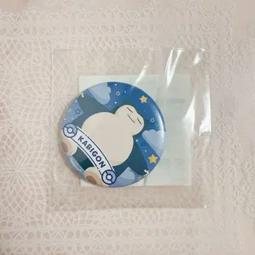 시부야 포켓몬 슬립 오야스미 캔뱃지 카비곤