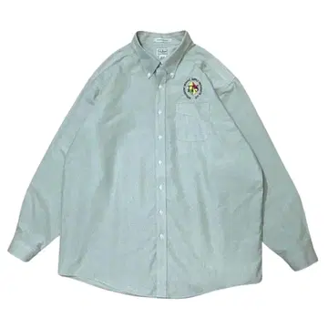 LL Bean 엘엘빈 옥스퍼드 셔츠 기업 로고 2XL