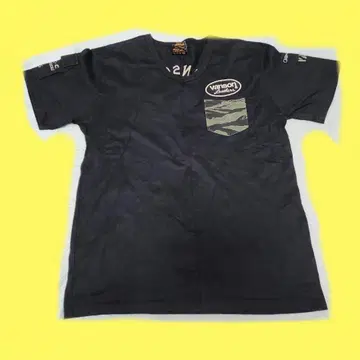 Vanson Leathers 블랙 T셔츠 XL